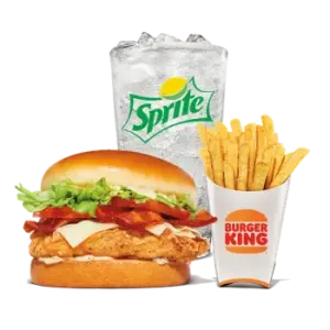 Bacon Swiss Royal Crispy Chicken Meals 1