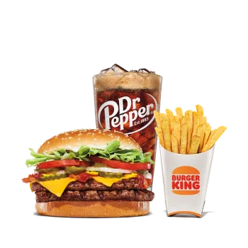 Tripple Double Whopper Meals 2